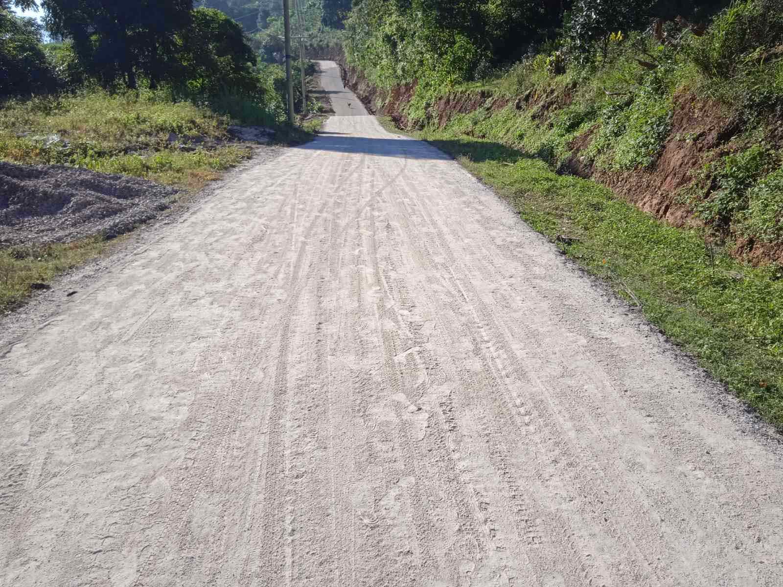 Myanma First Thurein completed road construction project